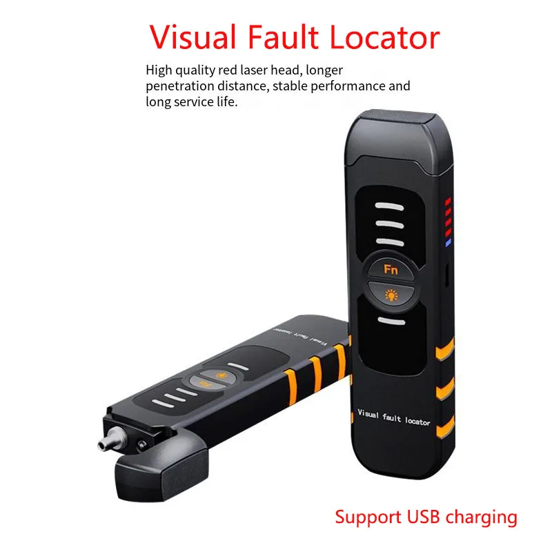 Волоконно-оптический тестер VFL 30 км 10 МВт с визуальным детектором дефектов USB