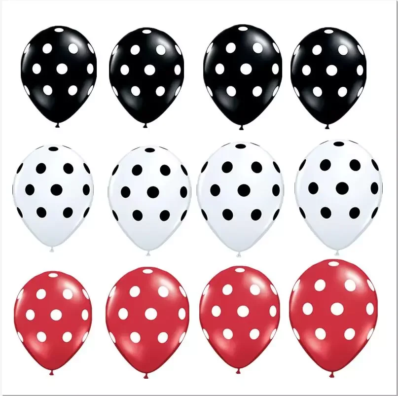 

12 Inch Polka Dot Latex Balloons boy girl birthday Party Supplies Baby Shower party decorations