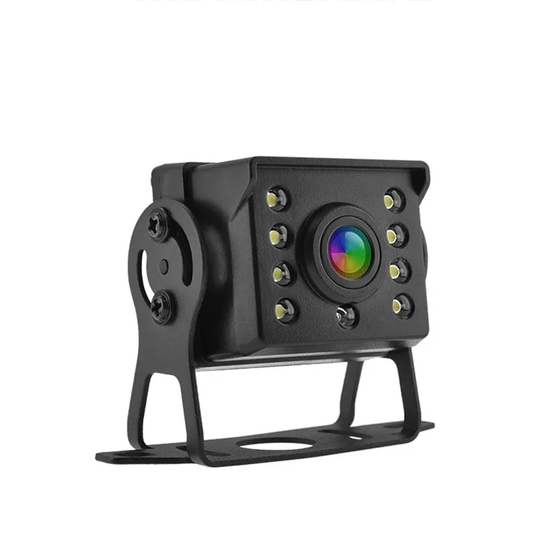 

Автомобильная камера заднего вида с CCD HD, 12 В, для автобуса, грузовика на колесах, 8 ярких белых огней, цветная камера наблюдения с ночным видением для автомобиля