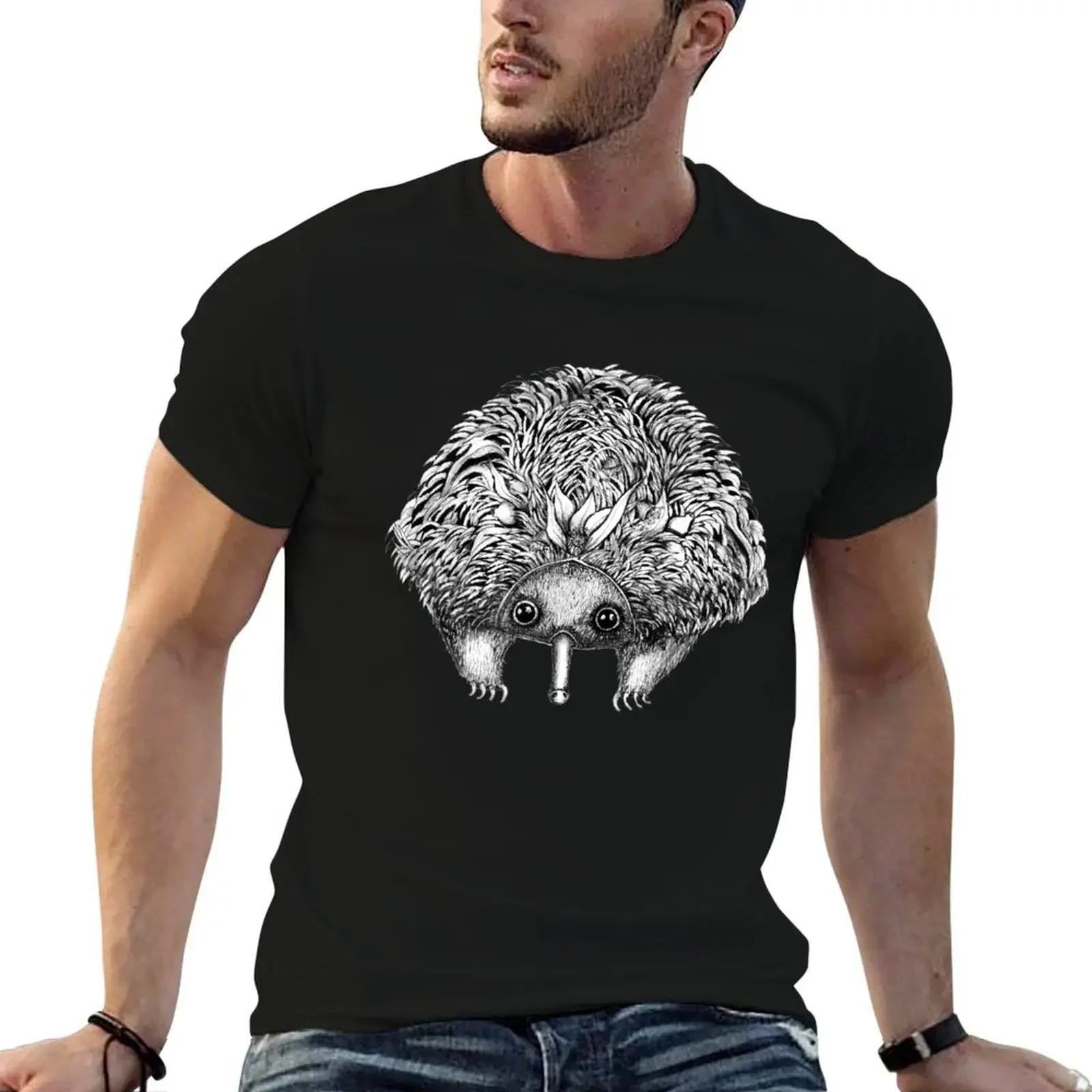 Футболка Edna винтажная рубашка с аниме топы мужские футболки чемпионами