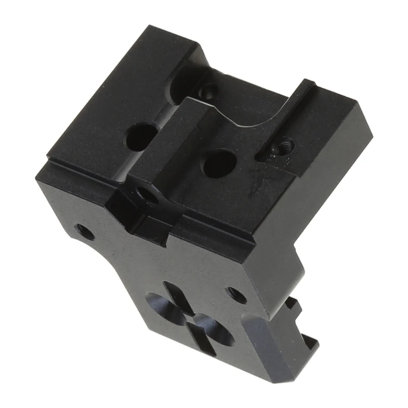 Металлические направляющие крепления и задние панели двигателя. Алюминиевый