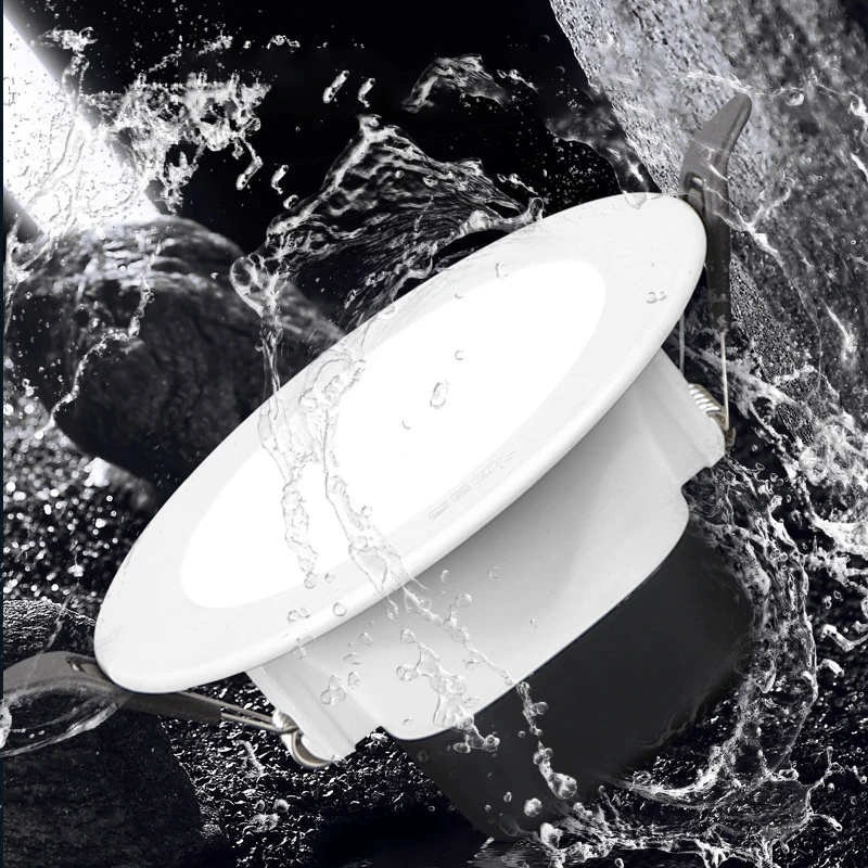 

Waterproof Fog LED Bathroom Living Room Bedroom Hole Light Hotel High Power Engineering Embedded Foco Bathroom Downlight