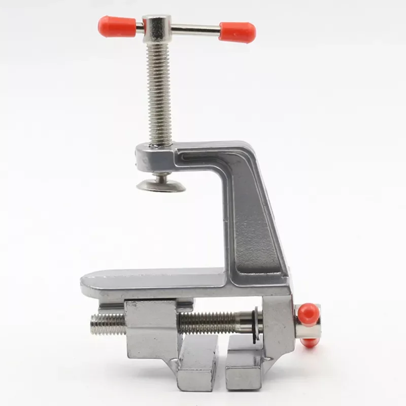 

Aluminum Alloy Bench Vise DIY Fixing Hand Tool Adjustable Pliers Carve Table Jaw Clamp Drill Press Vice Clip Accssary