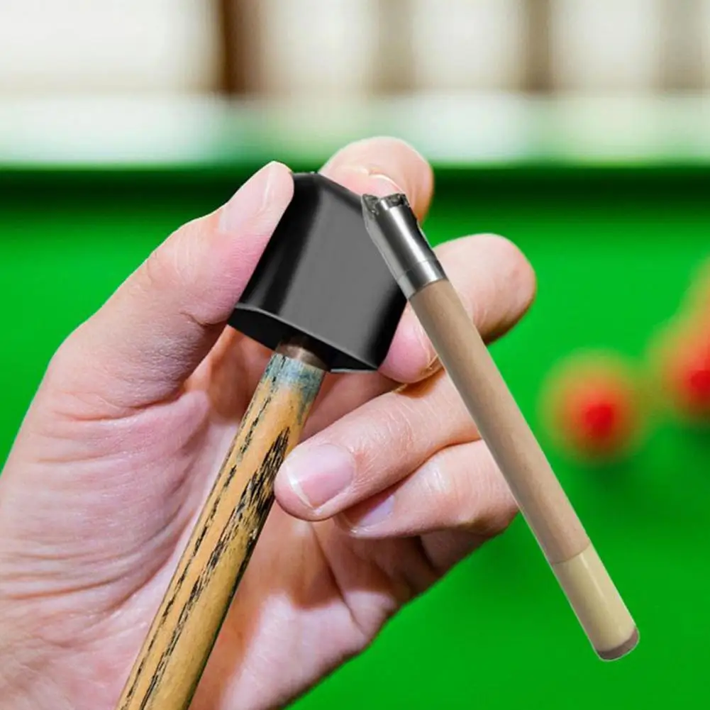 

Wooden Pool Cue Chalk Holder Portable Excellent Friction Billiards Accessories Perfect Tool For Any Gamer