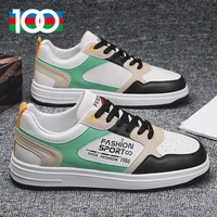 summer breathable 2022 new spring mens shoes korean fashion mens shoes sports versatile casual white fashion shoes