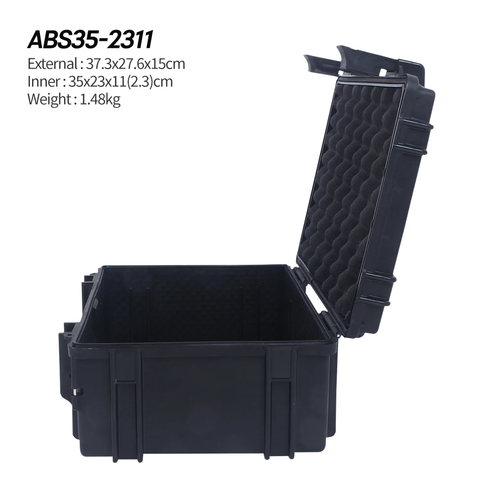 Фото ALIKAN ABS35-2311 37,3x27,6x15 см Alikan Водонепроницаемый жесткий чехол Водонепроницаемый переносной военный чехол Защитный чехол для оборудования №5