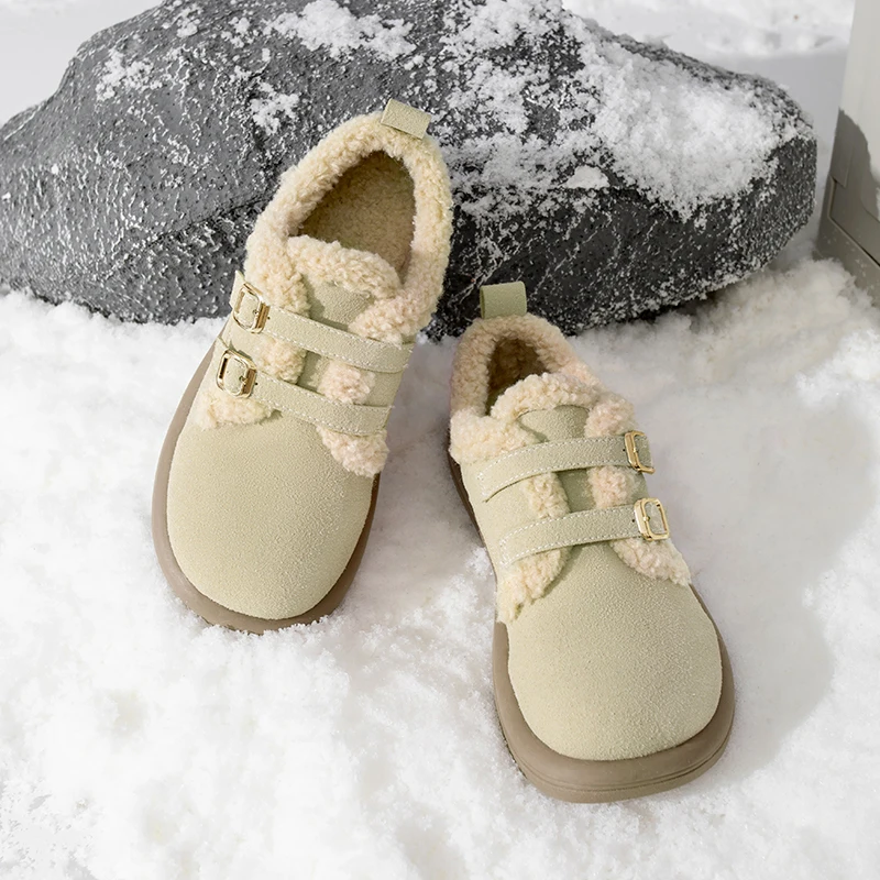 Женские туфли TuoPin на осень и зиму новые женские без шнуровки лоферы из хлопка