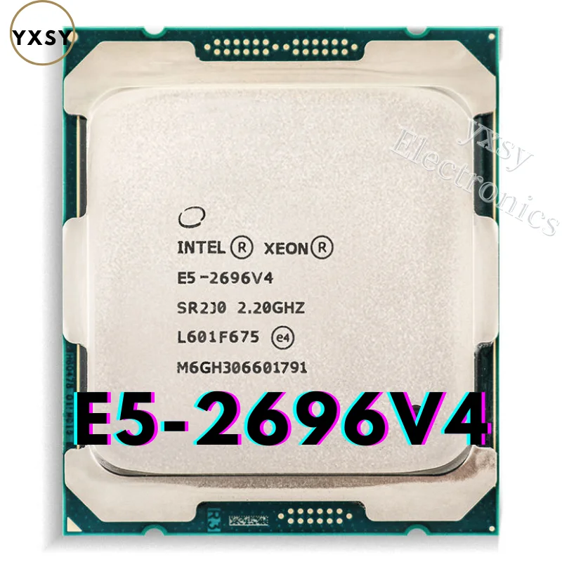 

Процессор Intel Xeon E5-2696V4, 22 ядра, для сервера SR2J0 E5 2696 V4, 2,2 ГГц, 150 Вт, 55 Мб