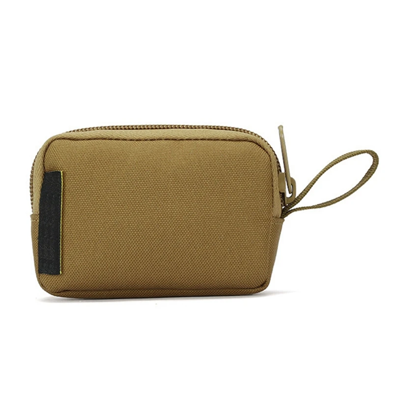 

1 Piece Triangle Buckle Square Parts Bag Headphone Bag Small Hanging Bag Outdoor Products