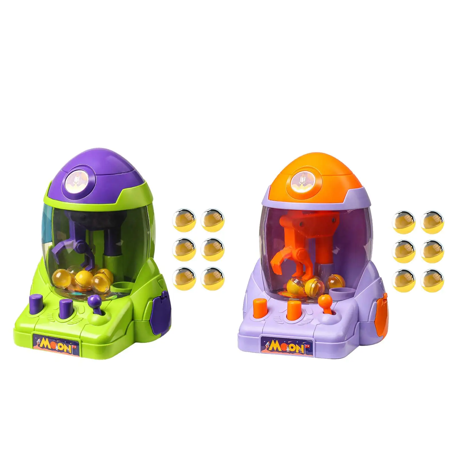 

Claw Machine Table Game Handheld Crane Hand Eye Coordination Activities Prize Dispenser Vending Toy for Children Holiday Gift