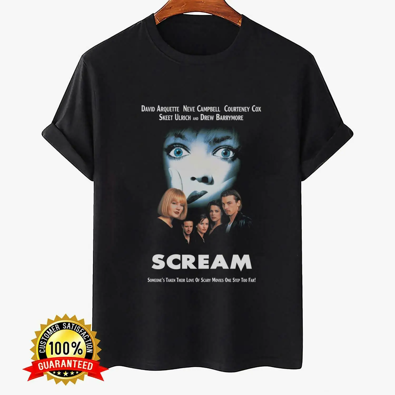 

Scream 5 t-shirt Scream Horror Scary Movie 2022 Gift Shirt Ghost Killer