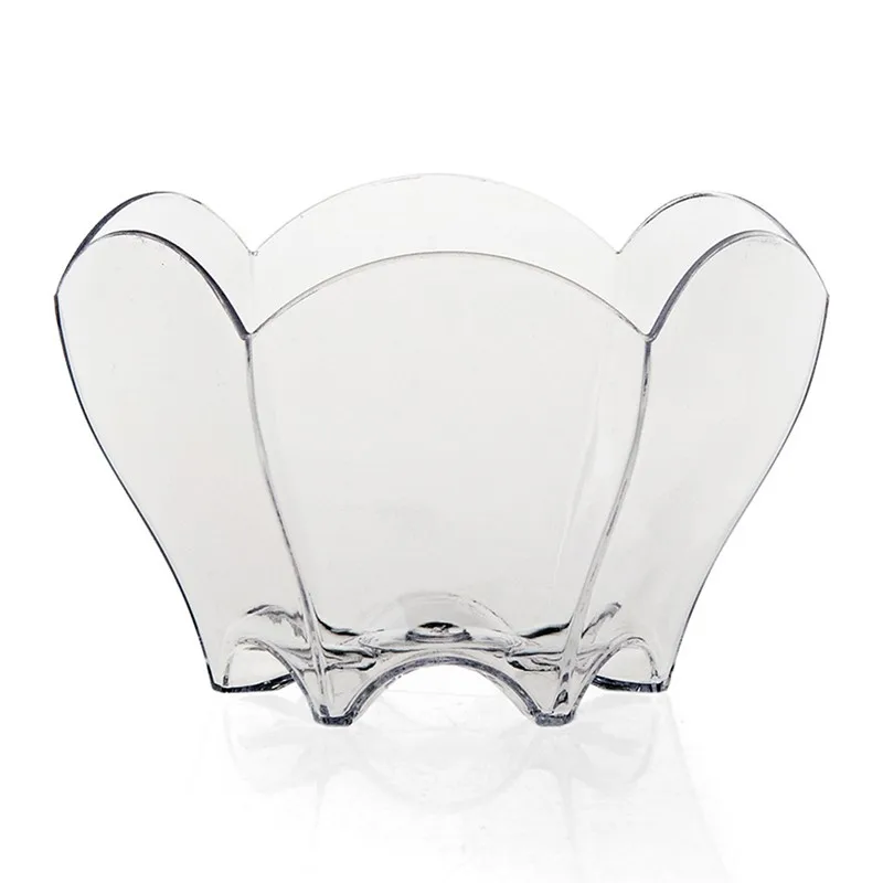 

24 шт., пластиковые чашки для мороженого, одноразовые чашки для Муса