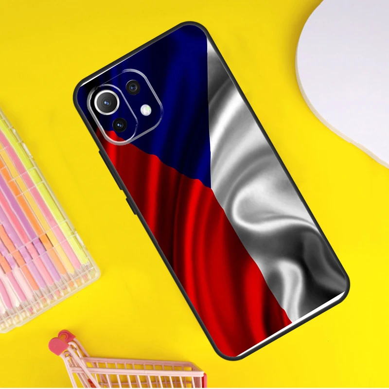 Чехол с флагом Чехии для Xiaomi 13 14 Ultra 11T 12T 13T 14T Pro POCO X7 X3 X5 F3 F5 F6 M6 X6 Case