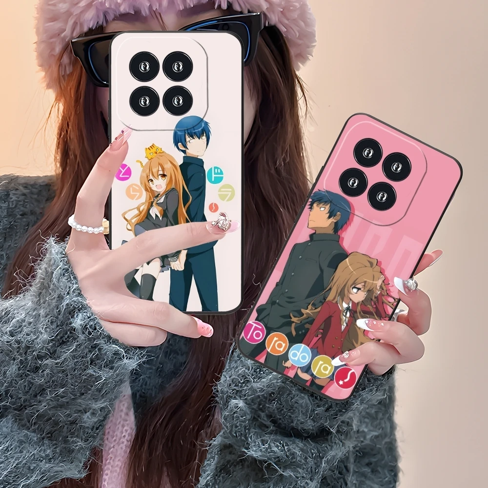 Милый чехол Toradora для мобильного телефона с рисунком Xiaomi 14 13 12 11 10 9 T Ultra Lite Pro S SE X 5G
