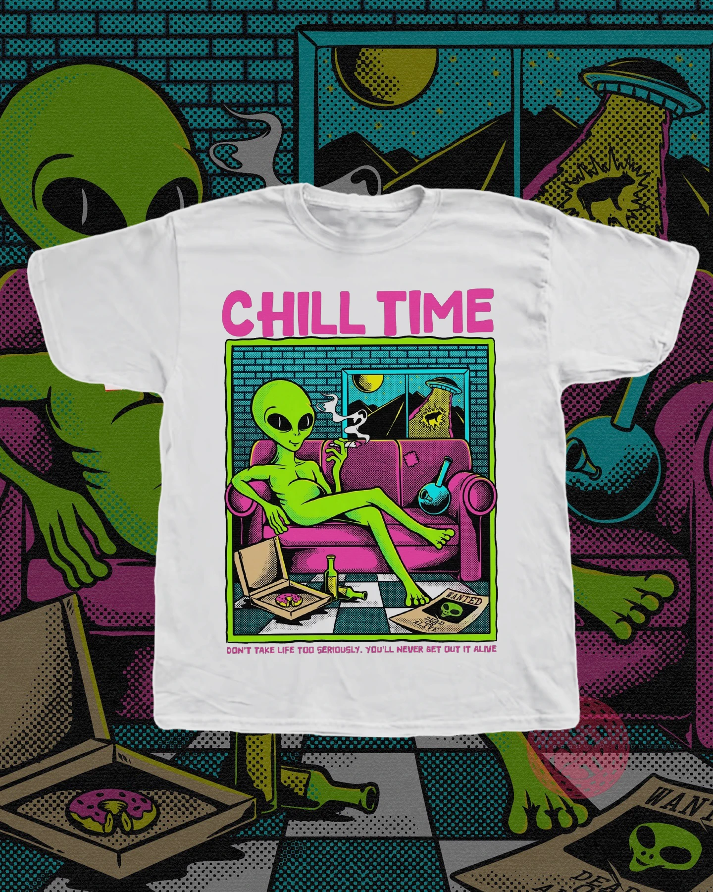 Harajuku эстетика ретро Drolandmiller с принтом лица в готическом стиле графический панк