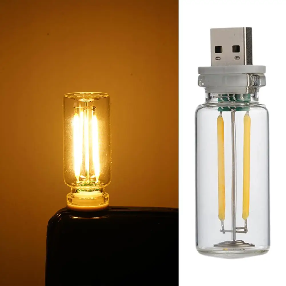 

Ретро USB LED Лампа С Сенсорным Диммером 5В, Ретро-светильник Эдисона, Ночник Для Кемпинга, Декоративное Освещение