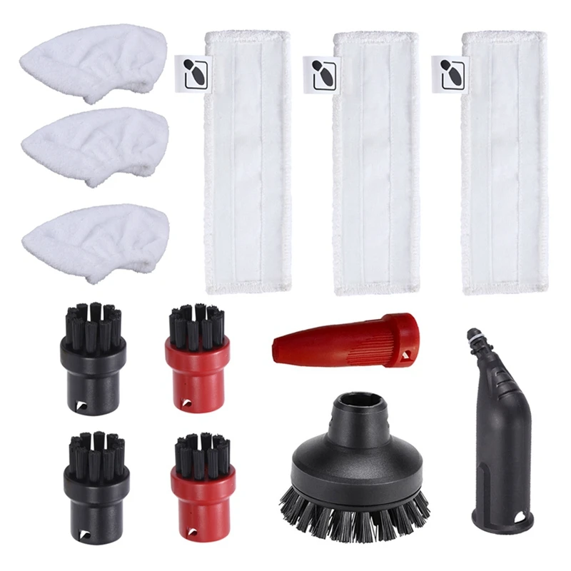 

Round Brush Sprinkler Nozzle Head Mop For Karcher SC1 SC2 SC3 SC4 Large Round Brush Cleaning For Steam Cleaner Sweeper