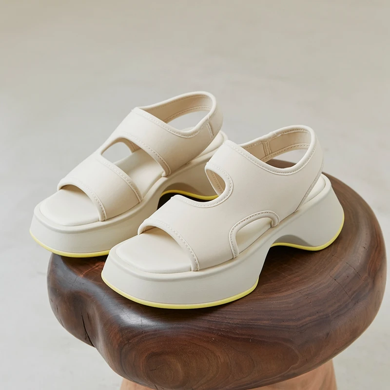 2023 New Summer Ladies Sandals Platform - Shoes Casual Heightening Slope With Women's High Heels Women's Sports Sandals