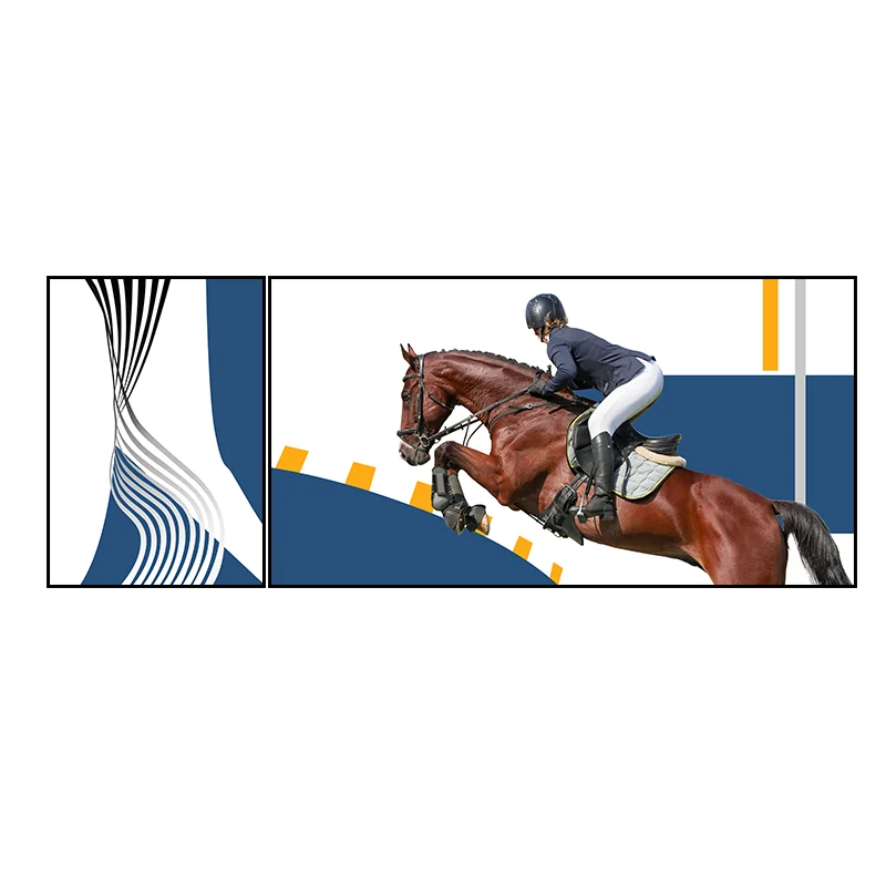 

New 3D printed mural hand-painted canvas living room decorative pictures