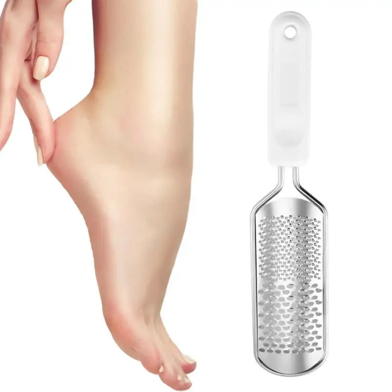

Foot Scrubber Double Side Professional Stainless Steel Pedicure Tool For Feet Pedicure Tools Grater For Feet Pedicure Supplies