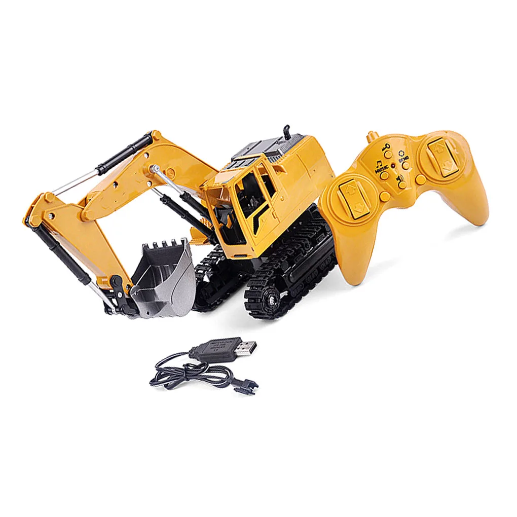 

2 4G Children Wireless Remote Control Car Simulated Crawler Excavator Toy Toys Gaming Supply for Home Garden Yard