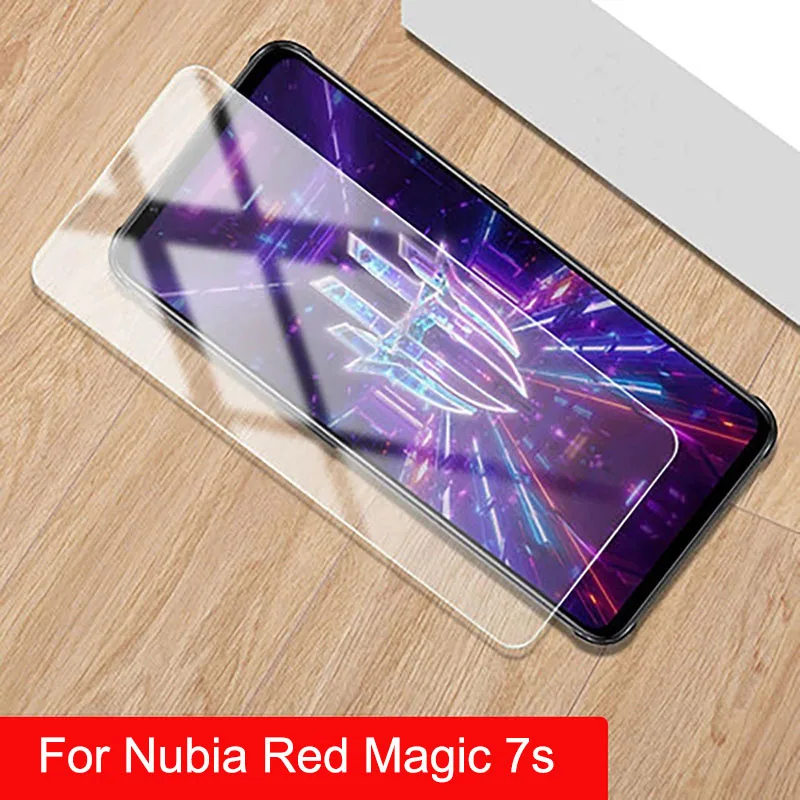 

Закаленное стекло для ZTE Nubia RedMagic 7 s, защитная пленка для экрана ZTE Nubia Red Magic 7 s, полное покрытие, прозрачная стеклянная пленка, 5 шт.