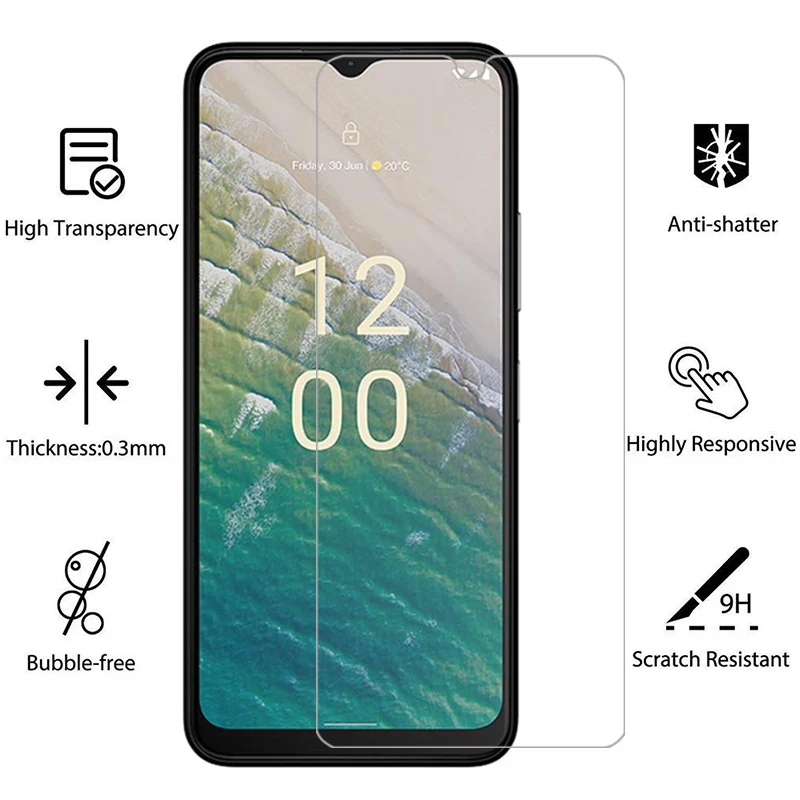 Чехол для nokia c22 c32 g22 защитный экран из закаленного стекла на nokiac22 nokiac32 nokiag22 g c 22 32