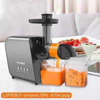 lufvebut juicer electric high nutrition vegetables and fruits slow blender soft and hard modes freeshiping juicer extractor