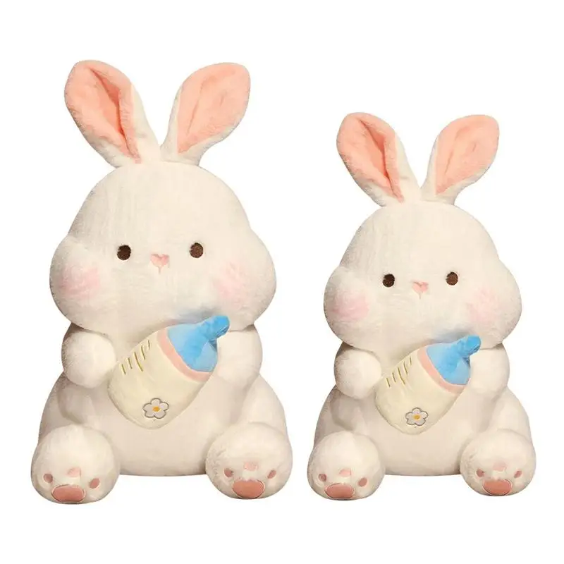 

Милая Пасхальная детская мягкая и удобная мягкая игрушка-кролик, игрушка для детей, идеальное внутреннее украшение для дома