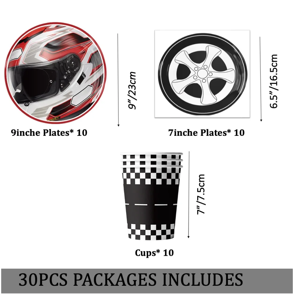 

30 шт., тарелки для дня рождения, свадьбы, празднования детского дня рождения
