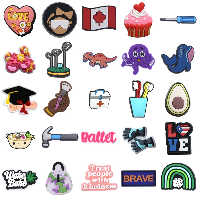 

Packs Shoes Accessories Kids Para Pins Decorations for Crocs Boy Set Jeans Women Charm Shoe Charms Men Wholesale Bulk Girl Gifts