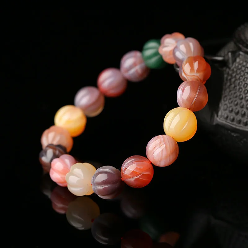 Ore Liang Shan из провинции Сычуань бусины в виде тыквы яньюань агат раньше для мужчин и