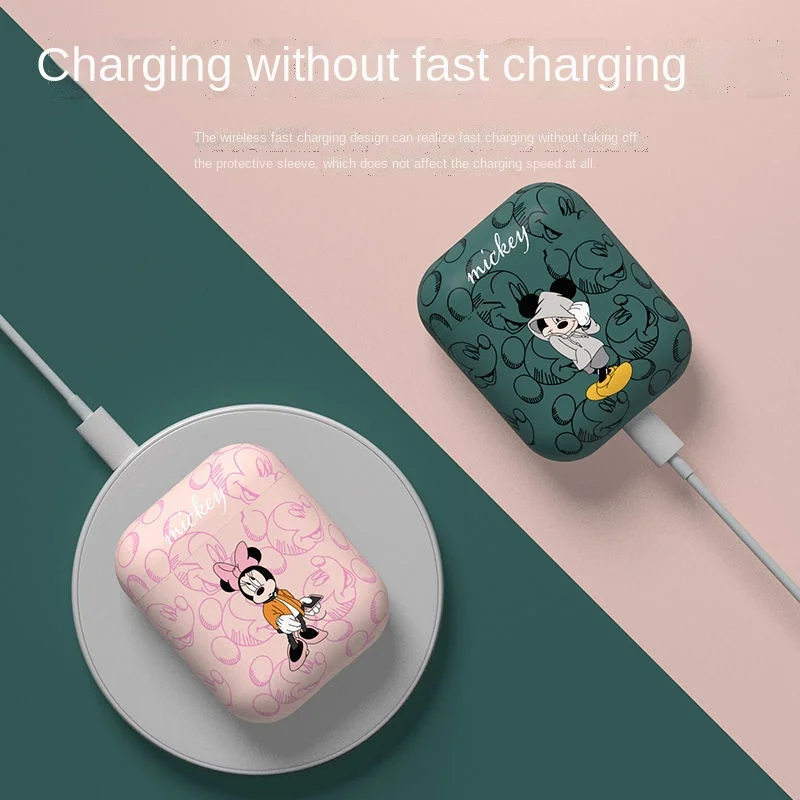 

Disney wireless Bluetooth headset 2022 new high quality noise reduction Mini cartoon men and women Apple Android universal