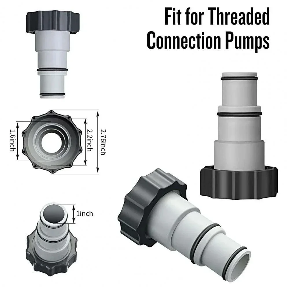 1/2 шт. адаптер шланга A W/воротник для Intex ARU резьбовые соединительные насосы