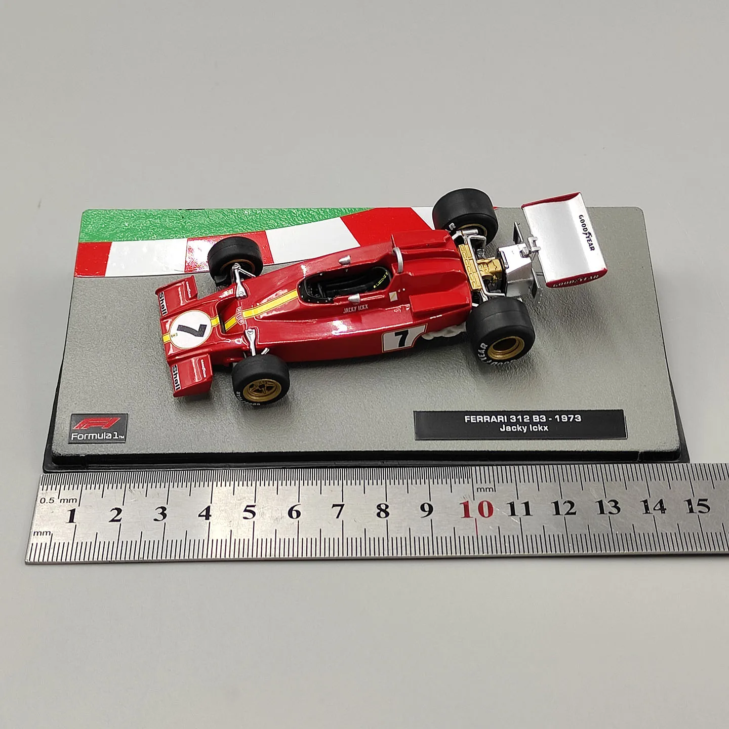 Масштаб 1:43, литая модель из сплава, красный Ferrari 312 B3 1973 года, игрушечные гоночные автомобили, классические модели, ностальгия, подарки для взрослых, сувенир, статичная модель для демонстрации. (art.: 3920dcd3d56d3) - 3920dcd3d56d3