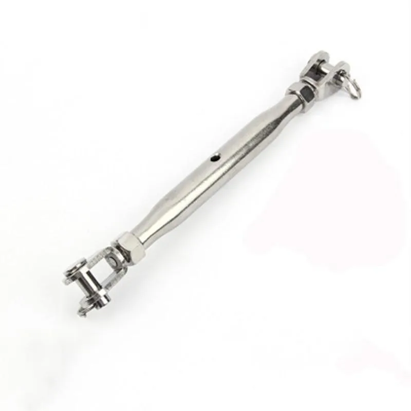 

M5 M6 M8 Stainless Steel 304 Turnbuckle Rigging Screw Closed Body Jaw Jaw Turnbuckle Portable For Steel Wire Rope Chain bolts