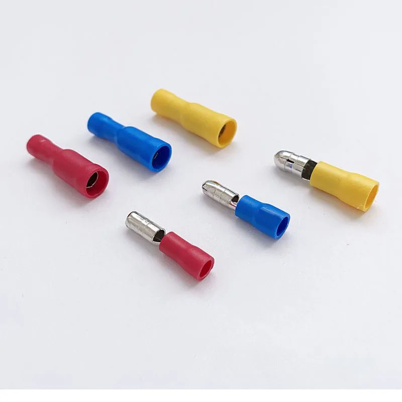 

100 шт., электрические изолированные клеммы для аудио проводки