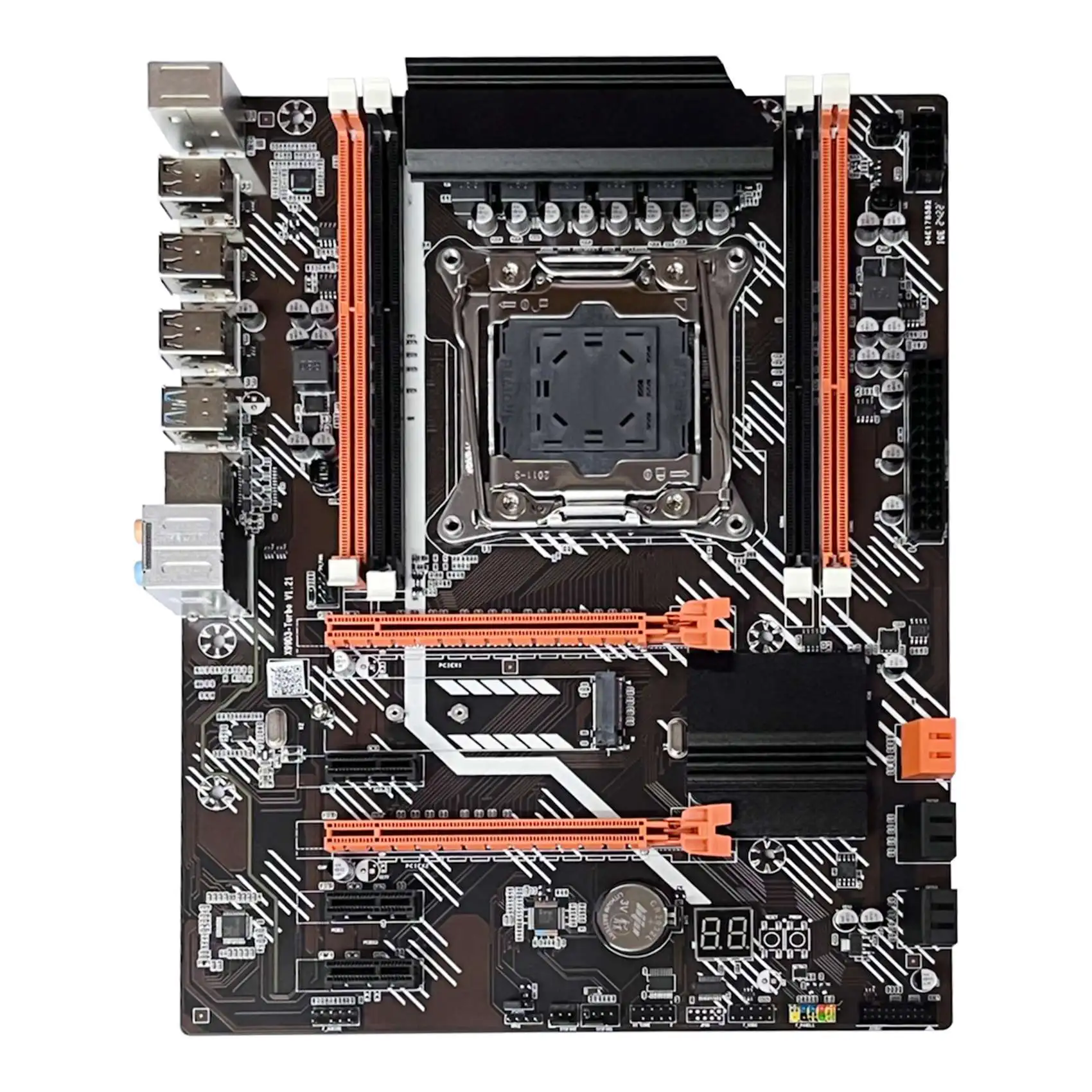 

Материнская плата X99T LGA2011 V3 M.2 NVME NGFF, поддержка DDR3 4X1 6G, поддержка E5 2666V3 E5 2673V3 E5 2678 V3, Материнская Плата ЦП