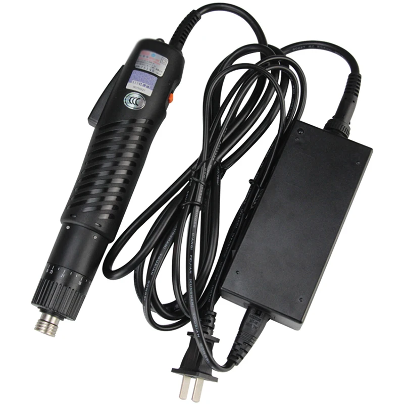 Precision Electric Screwdriver Screw Gun, Variable Speed Reversible, Applicable Batch Head 5mm/6.35mm, Power Screwdriver