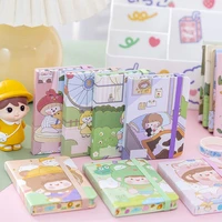 kawaii cartoon diary hand ledger portable cute girls heart creative notebook student stationery school supplies