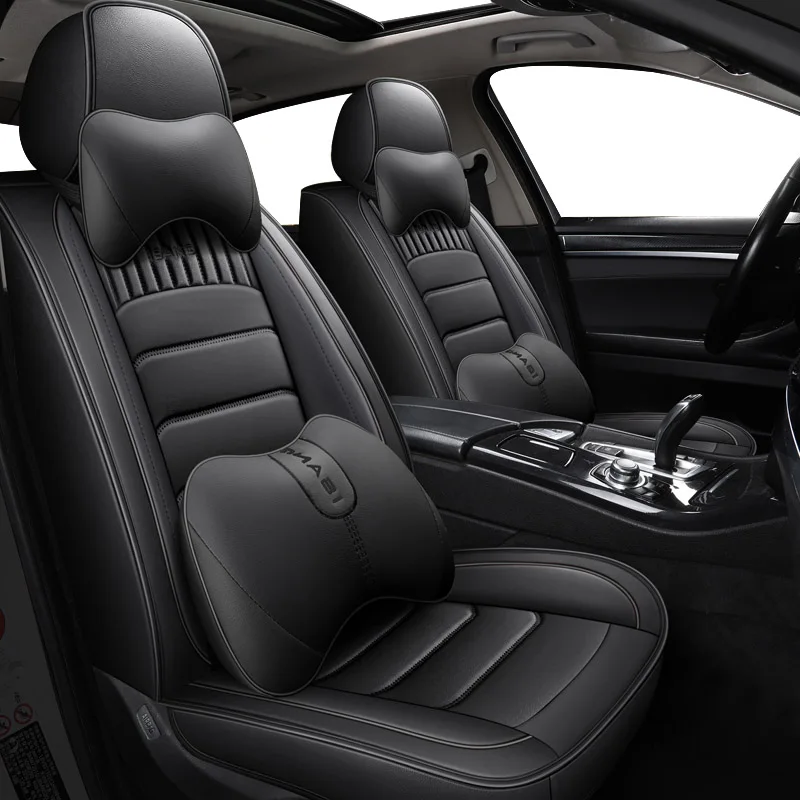 

1 шт. кожаный чехол на сиденье для renault megane 3 jaguar xe audi a6 4f автомобильные аксессуары для салона Прямая поставка полный комплект