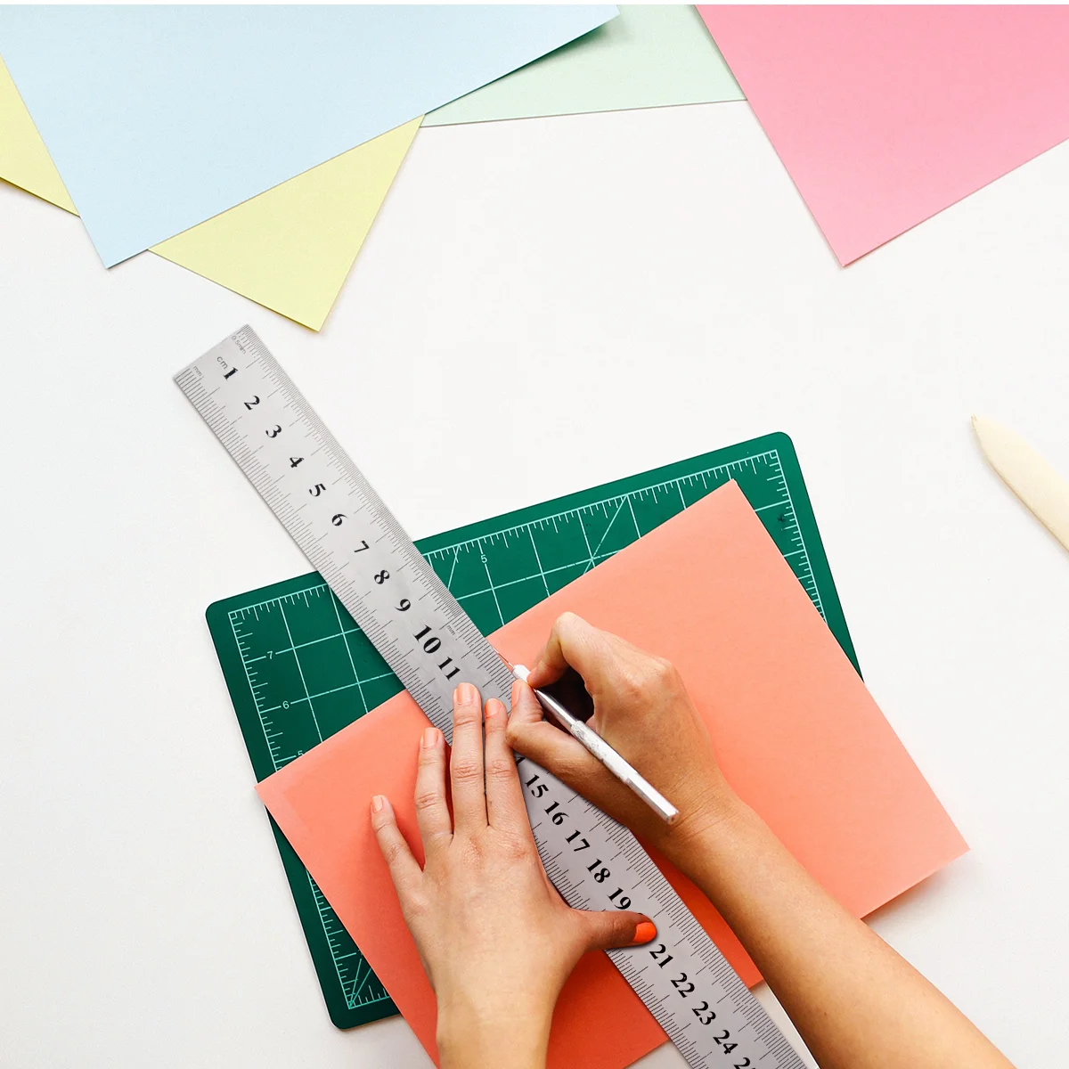 

3 Stainless Steel Metal Rulers, Double Scales Straight Edge Rulers for Engineering Office School ( 79 inch, 118 inch and7 inch )