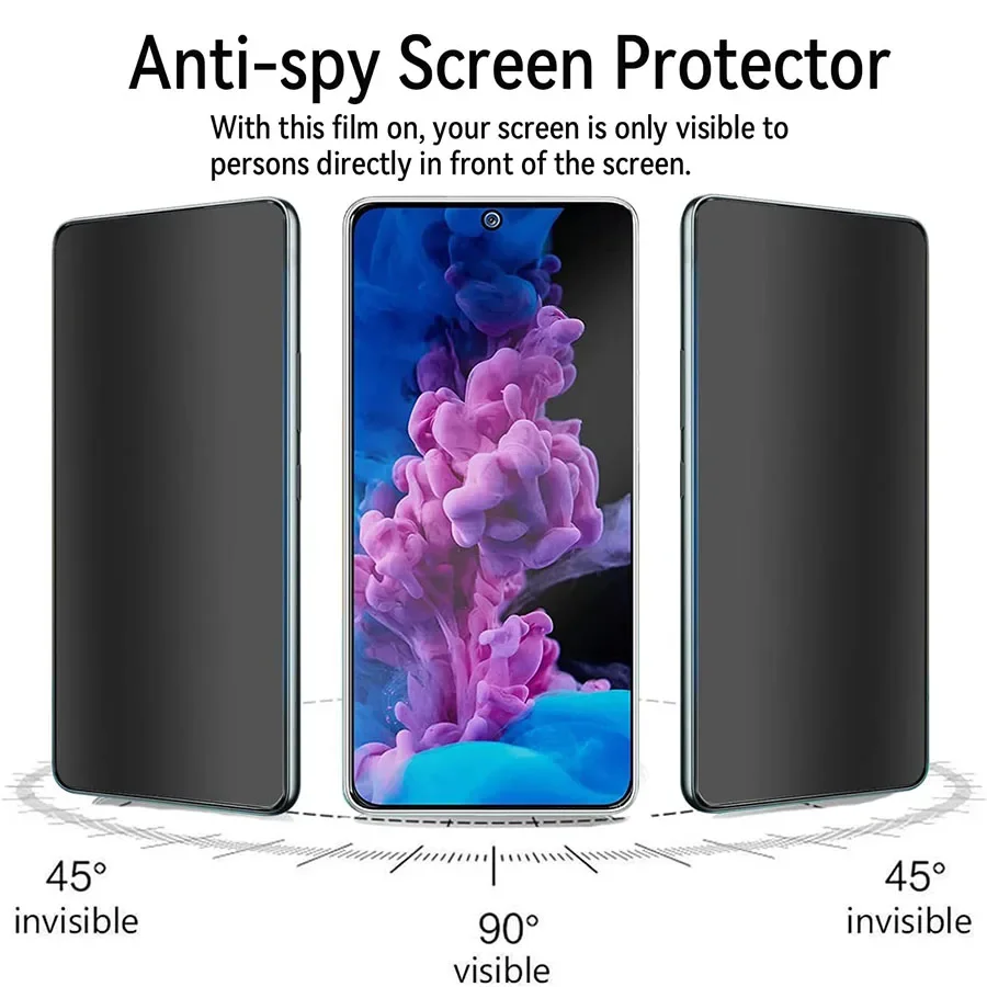 Защитная пленка для экрана Google Pixel 7 Pro 9H закаленное стекло с защитой от шпионов 8a 7a