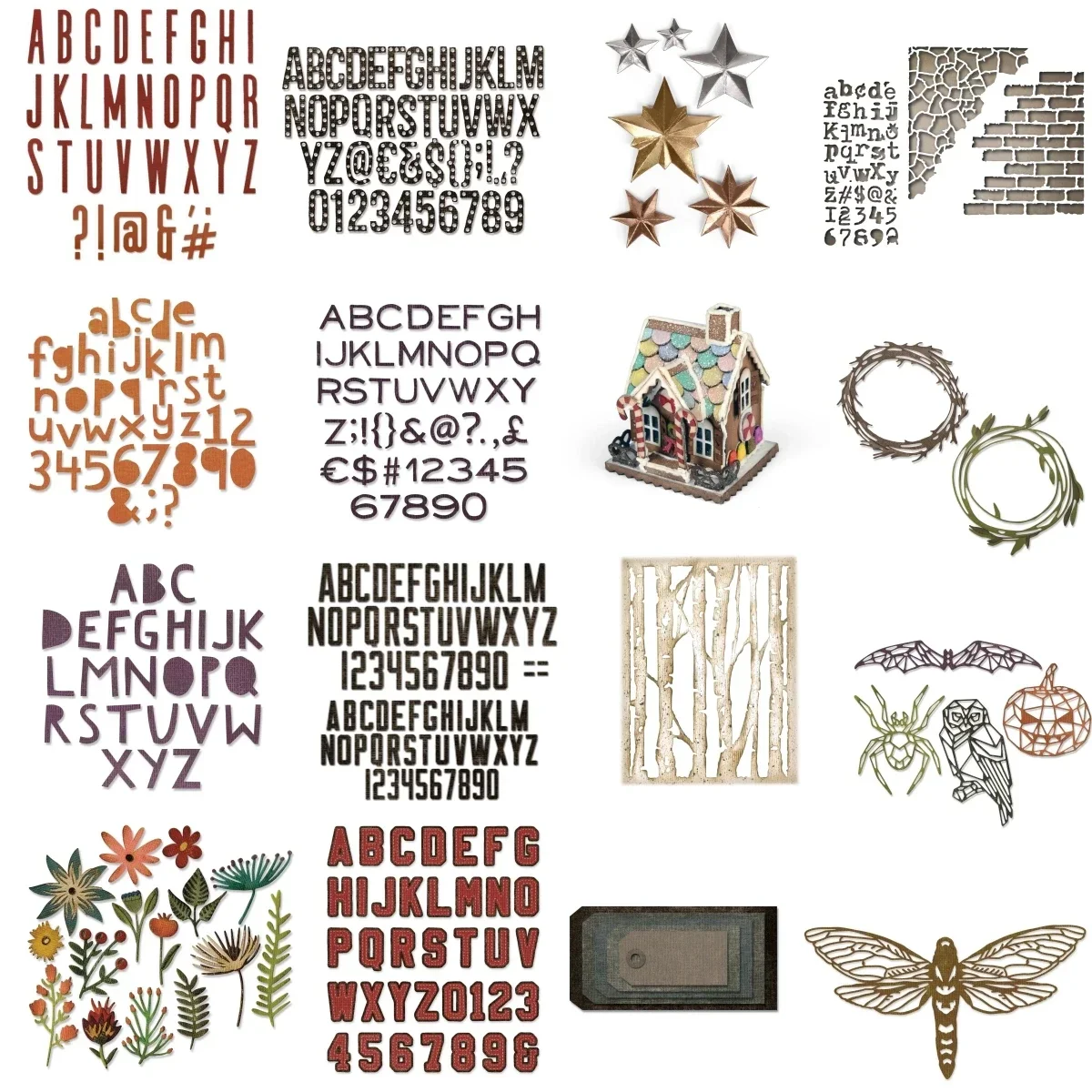 Новинка 2024 металлические Вырубные штампы с цветами и птицами сделай сам открытка