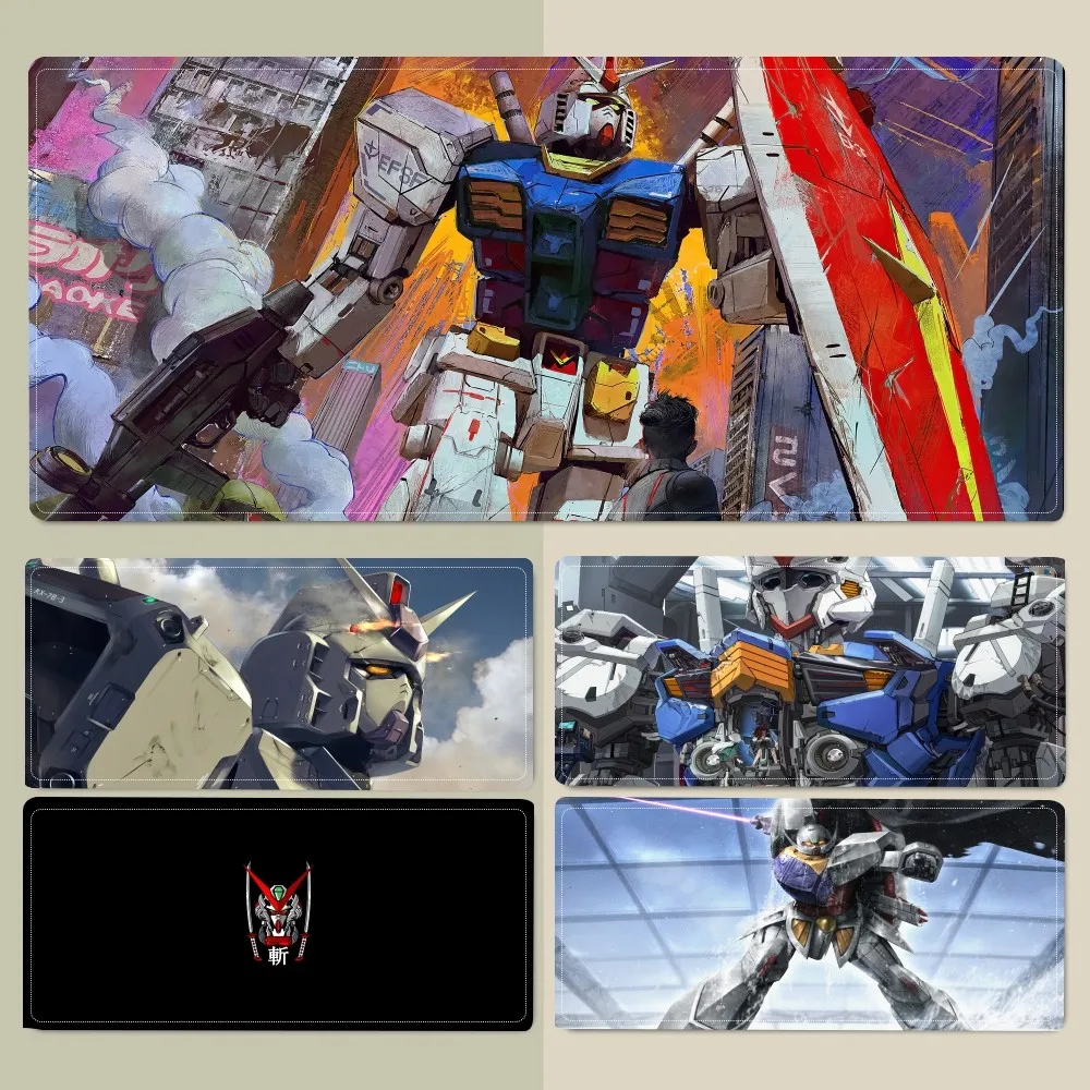 Аниме G-Gundam коврик для мыши ноутбук игровые аксессуары большой настольный