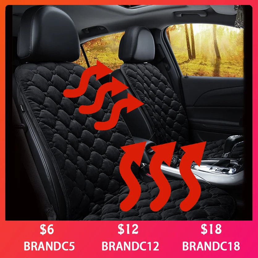 

Verwarming Kussen Auto Zitkussen Met Elektrische Winter Warm Seat Pads Temperatuur Verstelbare Auto Verwarming Kussen Seat Warme