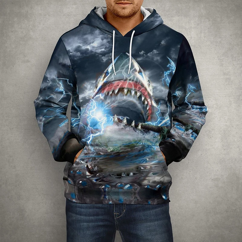 soplo Pasado Párrafo shark sweatshirt – Compra shark sweatshirt con envío gratis en AliExpress  version
