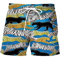 mens 3d printed swimming shorts hawaiian beach shorts quick drying leisure vacation beach summer 2022