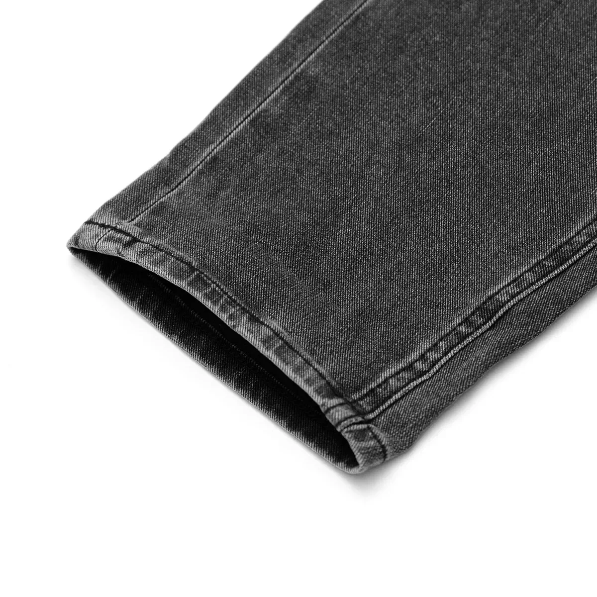 2022New 2022 Spring Summer New 9.5 Ounce Free Cross® Elastic Jeans Men Comfortable Tapered Black  Denim Trousers