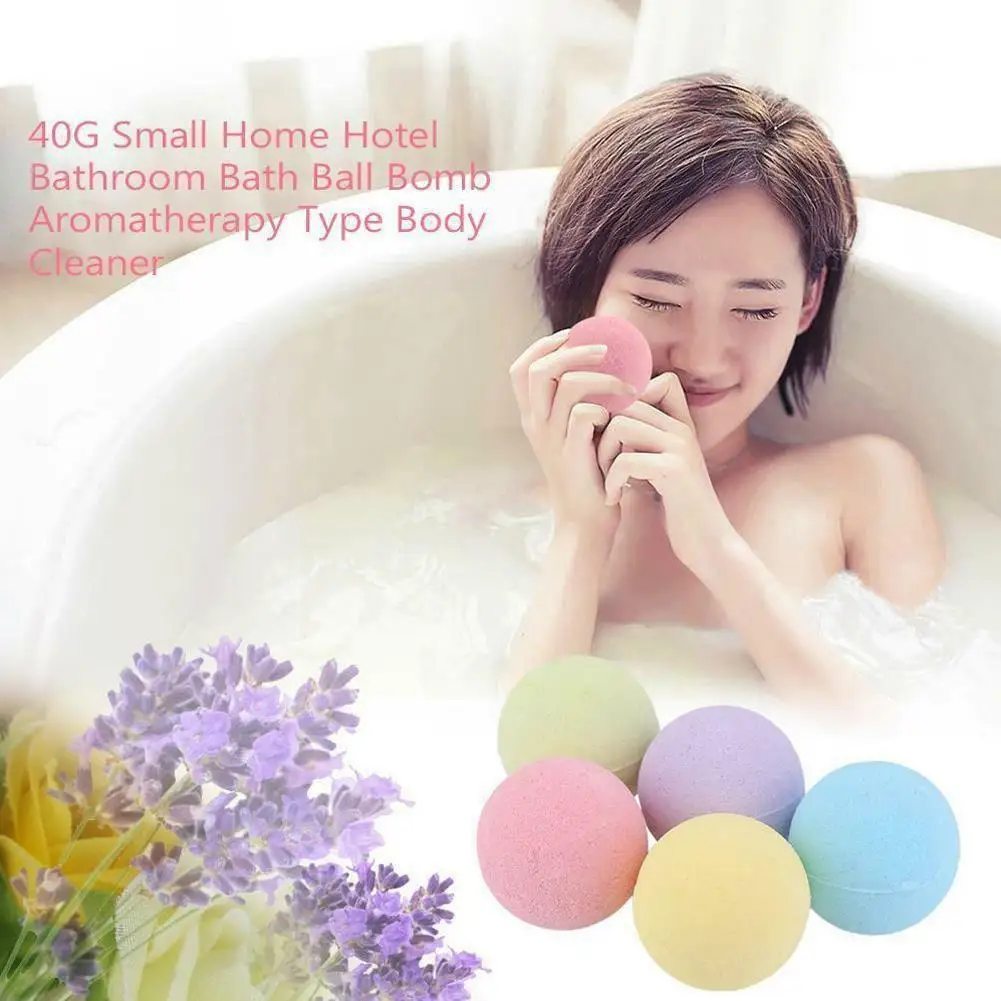 

1pcs 5g Small Bath Bomb Body Stress Relief Bubble Ball Moisturize Shower Spa Bath Stress Relief Cleaner Salts Bombs Handmad W6f9